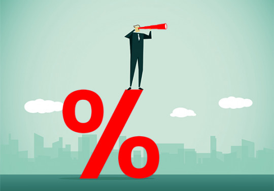 visuel d'un pourcentation