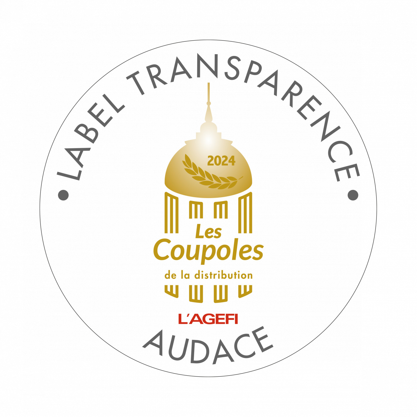 Label transparence
